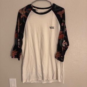 Vans Long Sleeve Flower T